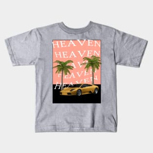 LAMBO HEAVEN PEACH Kids T-Shirt